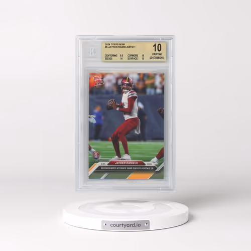 2024 Topps Now #5 Jayden Daniels (BGS 10 PRISTINE)
