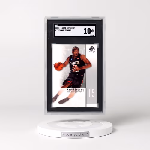 2011 Upper Deck SP Authentic #27 Kawhi Leonard (SGC 10 GEM MINT)