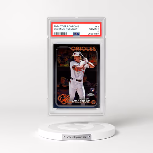 2024 Topps Chrome #88 Jackson Holliday (PSA 10 GEM MINT)