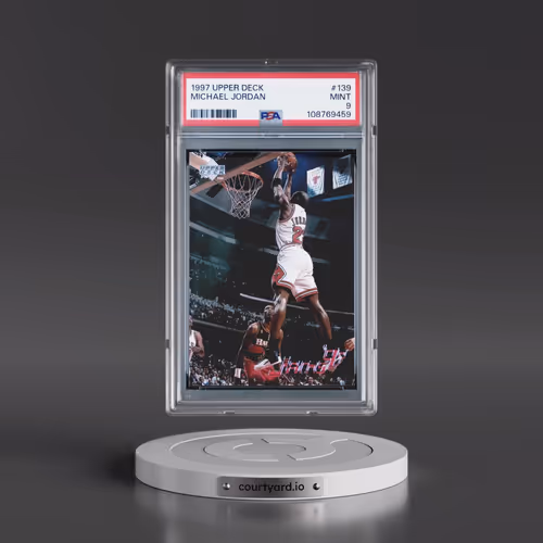 1997 Upper Deck #139 Michael Jordan (PSA 9 MINT)