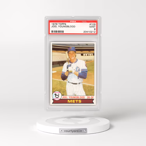 1979 Topps #109 Joel Youngblood (PSA 9 MINT)