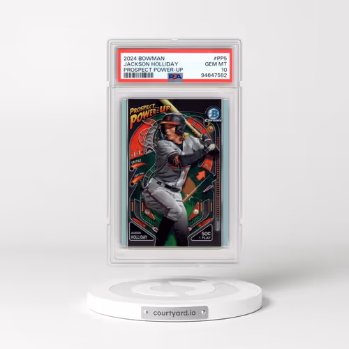 2024 Bowman Prospect Power-Up #PP5 Jackson Holliday (PSA 10 GEM MINT)