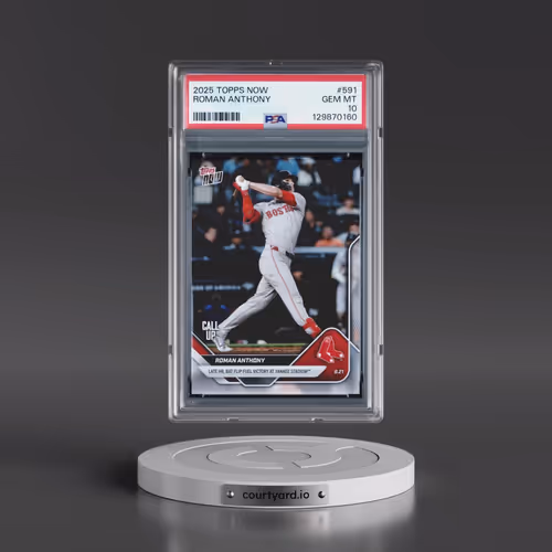 2025 Topps Now #591 Roman Anthony (PSA 10 GEM MINT)