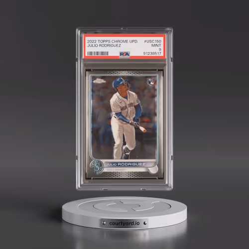 2022 Topps Chrome Update #USC150 Julio Rodriguez (PSA 9 MINT)