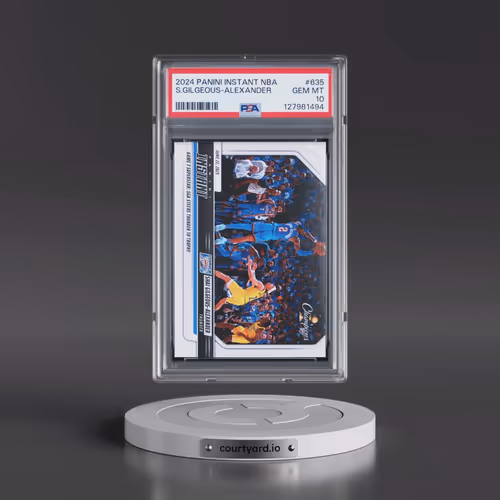2024 Panini Instant NBA #635 Shai Gilgeous-Alexander (PSA 10 GEM MINT)