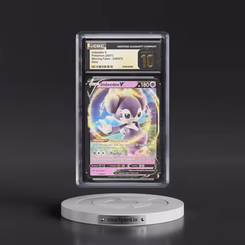 2021 Shining Fates #039/072 Indeedee V - Holo (CGC 10 PRISTINE)