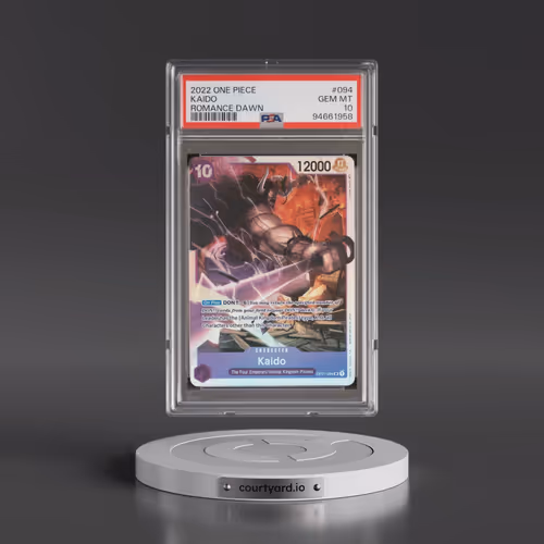 2022 One Piece OP01-Romance Dawn #094 Kaido (PSA 10 GEM MINT)