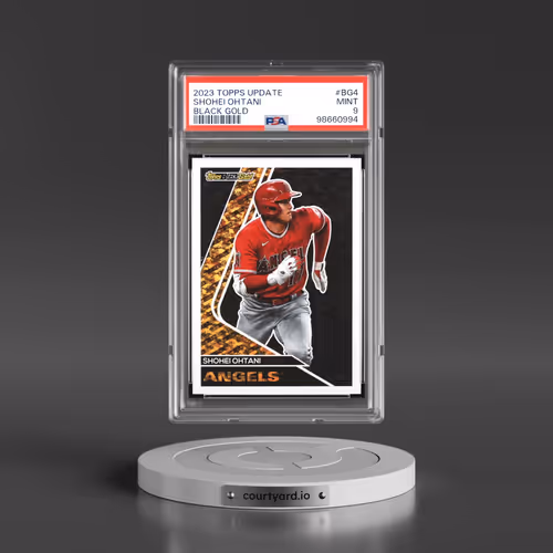 2023 Topps Update Black Gold #BG4 Shohei Ohtani (PSA 9 MINT)