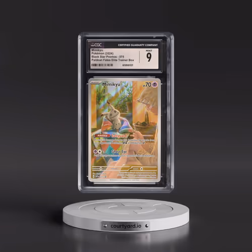 2023 Black Star Promos - Scarlet & Violet SVP EN #075 Mimikyu - Paldean Fates Elite Trainer Box (Hol