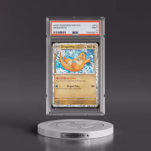 2025 Pokémon M24 EN-Mcdonald's Collection #012 Dragonite (PSA 9 MINT)