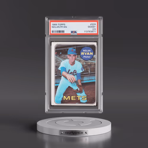 1969 Topps #533 Nolan Ryan (PSA 2.5 GOOD+)