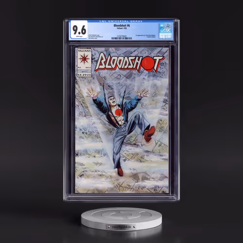 Bloodshot #6 CGC 9.6 White Pages (Valiant, 7/93) - Universal