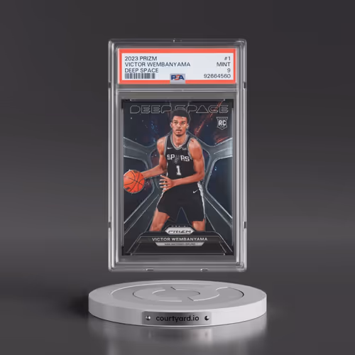 2023 Panini Prizm Deep Space #1 Victor Wembanyama (PSA 9 MINT)