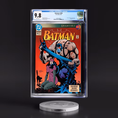 Batman #498 CGC 9.8 White Pages (DC Comics, 8/93) - Universal