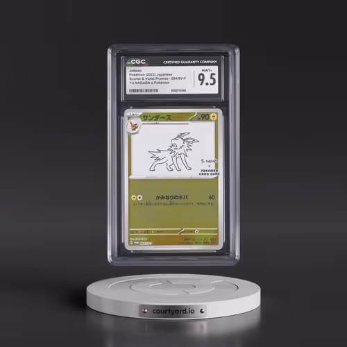 2022 Scarlet & Violet Promos #064/SV-P Jolteon - Reverse Holo YU NAGABA x Pokémon () (CGC 9.5 MINT+)