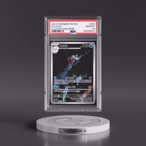 2024 Pokémon Paf EN-Paldean Fates #225 Palafin - Illustration Rare (PSA 10 GEM MINT)