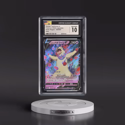 2022 Battle Region #028/067 Hisuian Typhlosion V - Holo (CGC 10 GEM MINT)