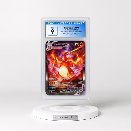 2017 Black Star Promos - Sword & Shield #SWSH261 Charizard VMAX - Holo Ultra-Premium Collection (CGC 9 MINT)