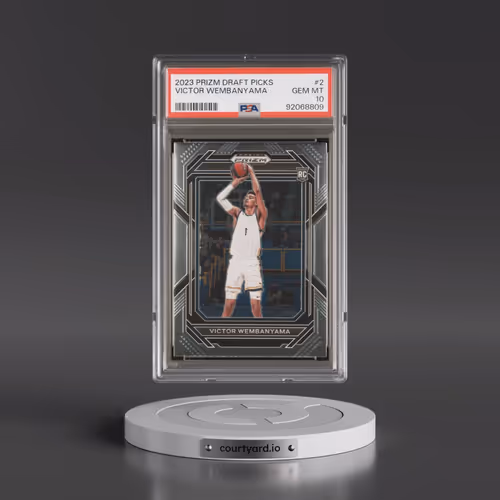 2023 Panini Prizm Draft Picks #2 Victor Wembanyama (PSA 10 GEM MINT)