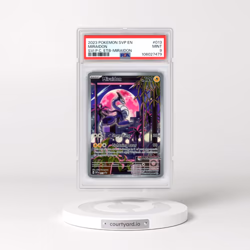 2023 Pokémon Svp EN-SV Black Star Promo #013 Miraidon - Scarlet & Violet Pokemon Center Elite Traine