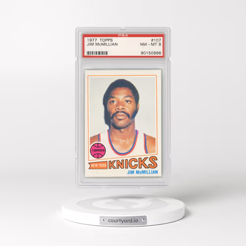 1977 Topps #107 Jim McMillian (PSA 8 NM-MT)