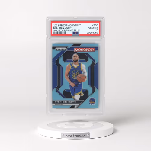 2023 Panini Prizm Monopoly All-Star #PS8 Stephen Curry - Light Blue (PSA 10 GEM MINT)