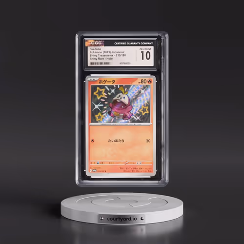 2023 Shiny Treasure ex #215/190 Fuecoco - Shiny Rare Holo (CGC 10 GEM MINT)
