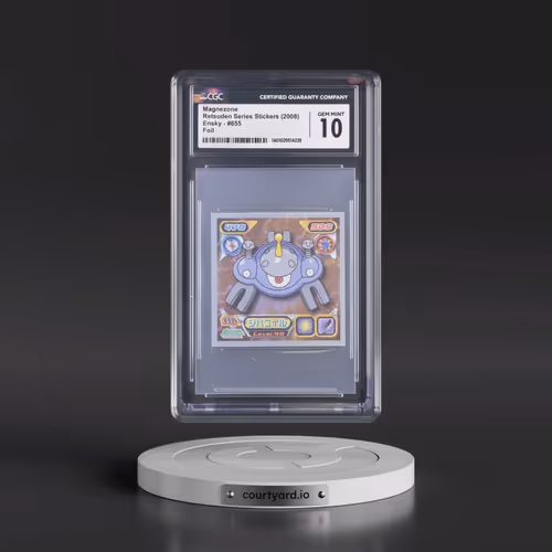 2008 Retsuden Series Stickers (2008) - Japanese #655 Magnezone - Foil (CGC 10 GEM MINT)
