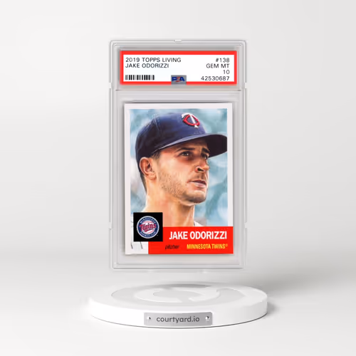 2019 Topps Living #138 Jake Odorizzi (PSA 10 GEM MINT)