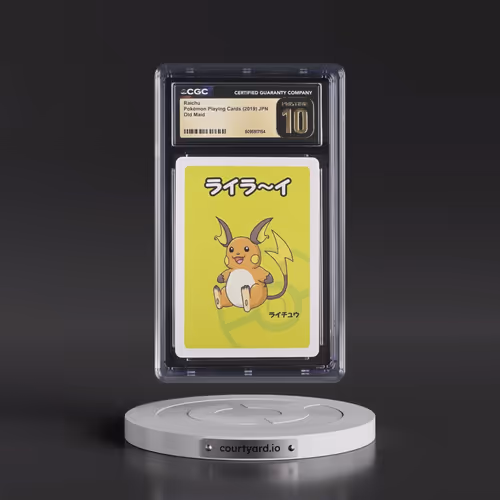 2019 Pokémon Old Maid Raichu (CGC 10 PRISTINE)