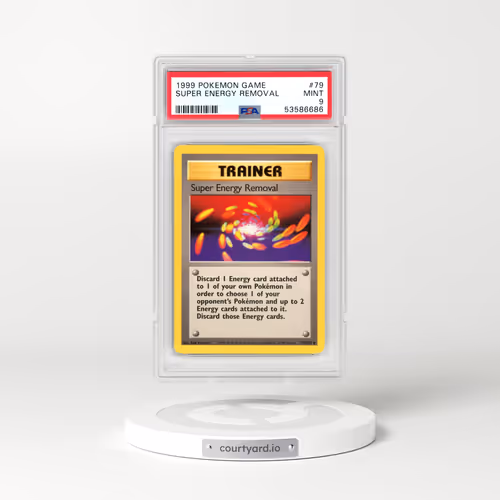 1999 Pokémon Game #79 Super Energy Removal (PSA 9 MINT)