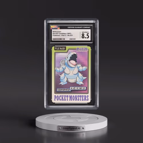 1997 (Pocket Monsters on Bottom) Part 3 #031 Nidoqueen (CGC 8.5 NM-MT+)