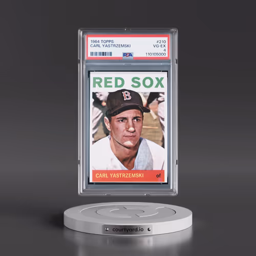 1964 Topps #210 Carl Yastrzemski (PSA 4 VG-EX)