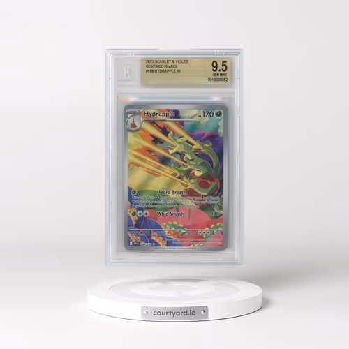 2025 Pokémon TCG Scarlet and Violet Destined Rivals #188 Hydrapple IR (BGS 9.5 GEM MINT)