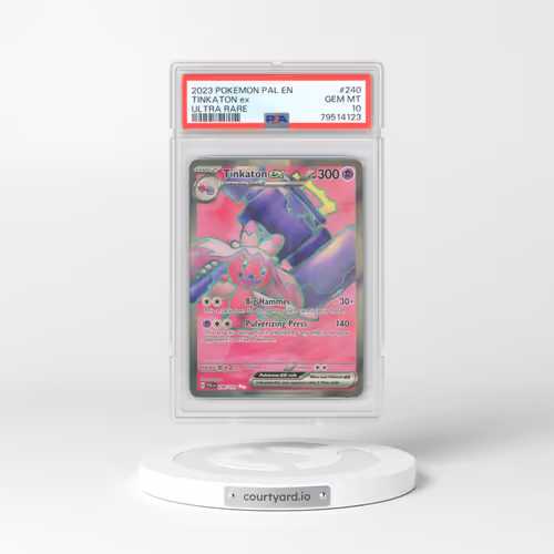 2023 Pokémon Pal EN-Paldea Evolved #240 Tinkaton EX - Holo Ultra Rare (PSA 10 GEM MINT)