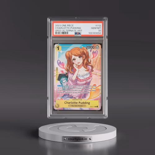 2023 One Piece Pillars of Strength #112 Charlotte Pudding - Alternate Art (PSA 10 GEM MINT)