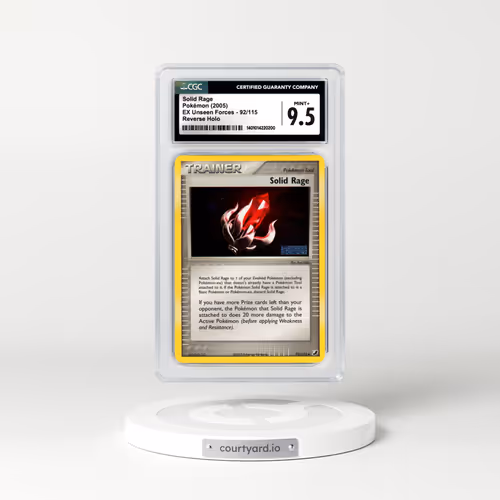2005 EX Unseen Forces #92 Solid Rage - Holo (CGC 9.5 MINT+)