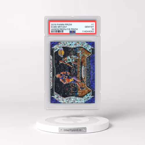2019 Panini Prizm Widescreen #1 Kobe Bryant - Fast Break Prizm (PSA 10 GEM MINT)