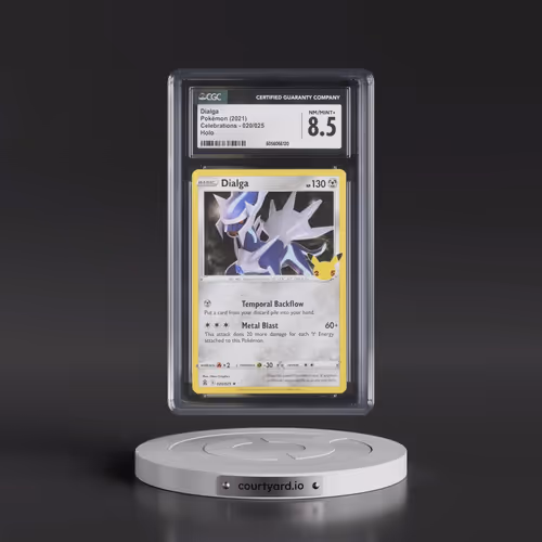 2021 Celebrations #020/025 Dialga - Holo (CGC 8.5 NM-MT+)