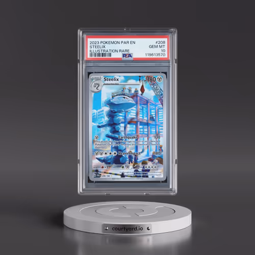2023 Pokémon Par EN-Paradox Rift #208 Steelix - Illustration Rare (PSA 10 GEM MINT)