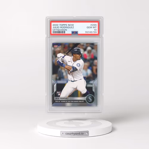 2022 Topps Now Offseason #OS5 Julio Rodriguez (PSA 10 GEM MINT)
