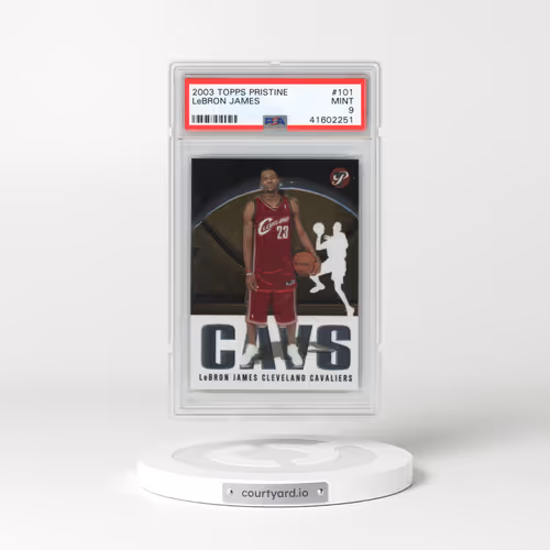 2003 Topps Pristine #101 LeBron James (PSA 9 MINT)
