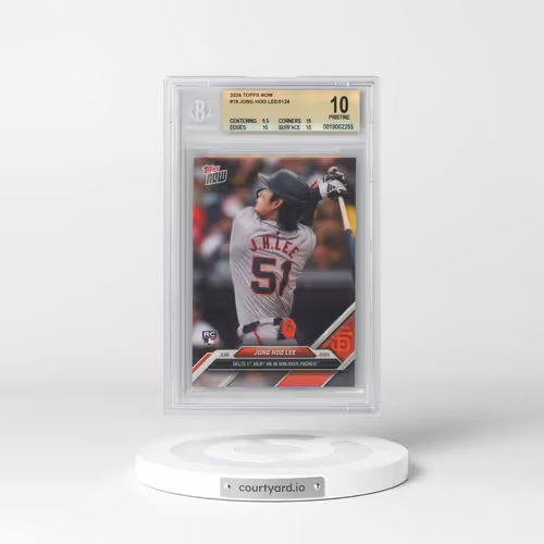 2024 Topps Now #19 Jung Hoo Lee (BGS 10 PRISTINE)