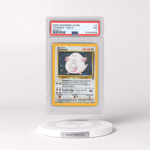 2000 Pokémon Game Base II #3 Chansey - Holo (PSA 7 NM)