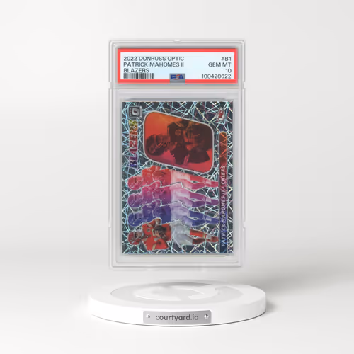2022 Panini Donruss Optic Blazers #B1 Patrick Mahomes II (PSA 10 GEM MINT)