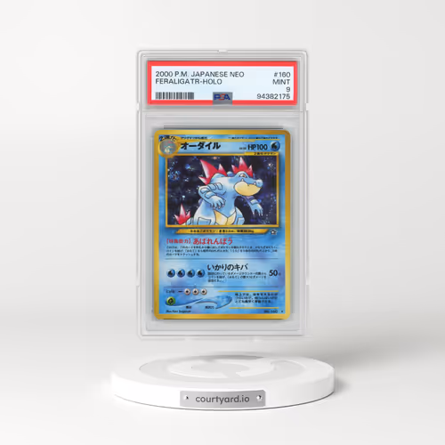 2000 Pokémon Neo #160 Feraligatr - Holo (PSA 9 MINT)