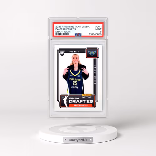 2025 Panini Instant WNBA Draft Night #DN1 Paige Bueckers (PSA 9 MINT)