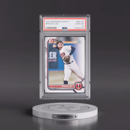 2022 Bowman Draft #BD153 Brooks Lee (PSA 10 GEM MINT)