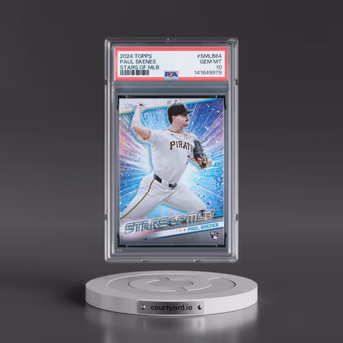 2024 Topps Stars of MLB #SMLB64 Paul Skenes - Update (PSA 10 GEM MINT)