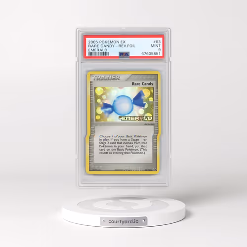 2005 Pokémon EX Emerald #83 Rare Candy - Reverse Foil (PSA 9 MINT)